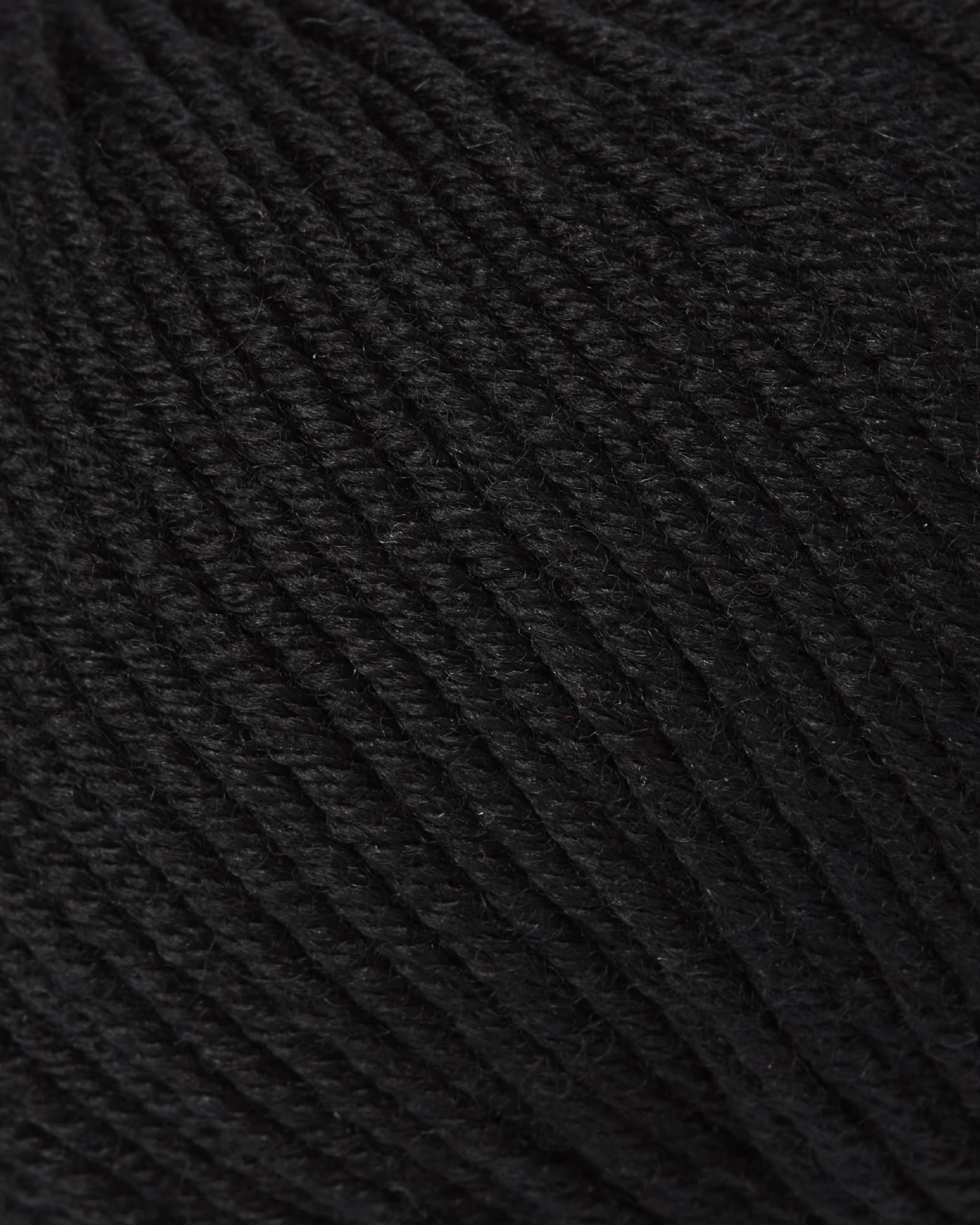 Wool and the Gang The One Merino, Space Black, 50g, Aran/Worsted - Image 2