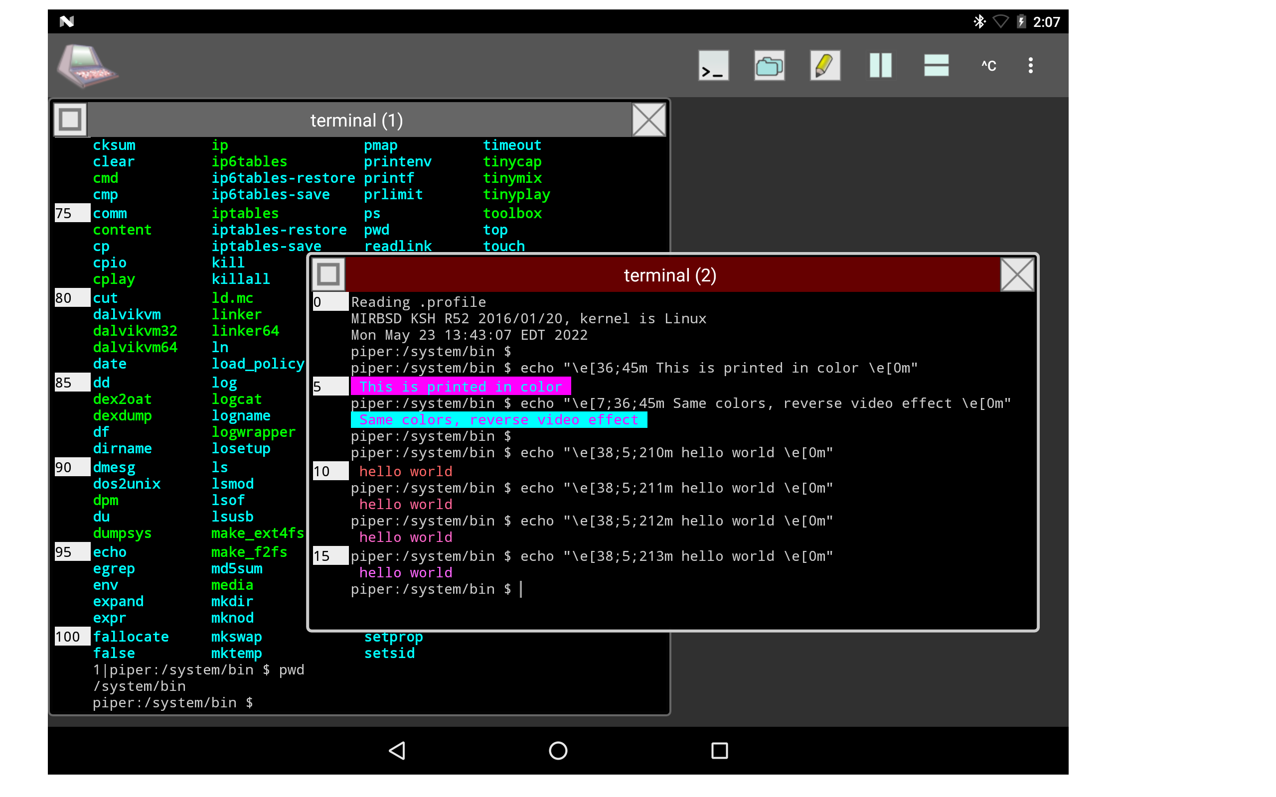 Terminal Emulator Eight App on Amazon Appstore