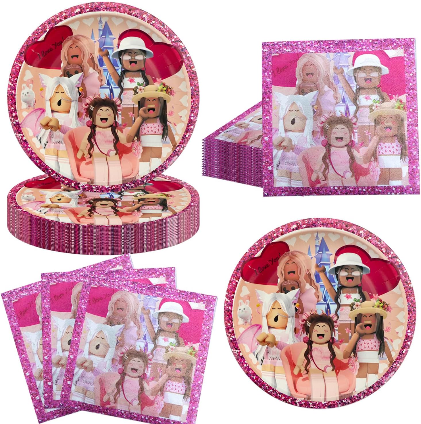 42Pack Power Rangers Birthday Party Supplies Pack Includes，Banner，Cake Topper，Blackdrop, for party supplies
