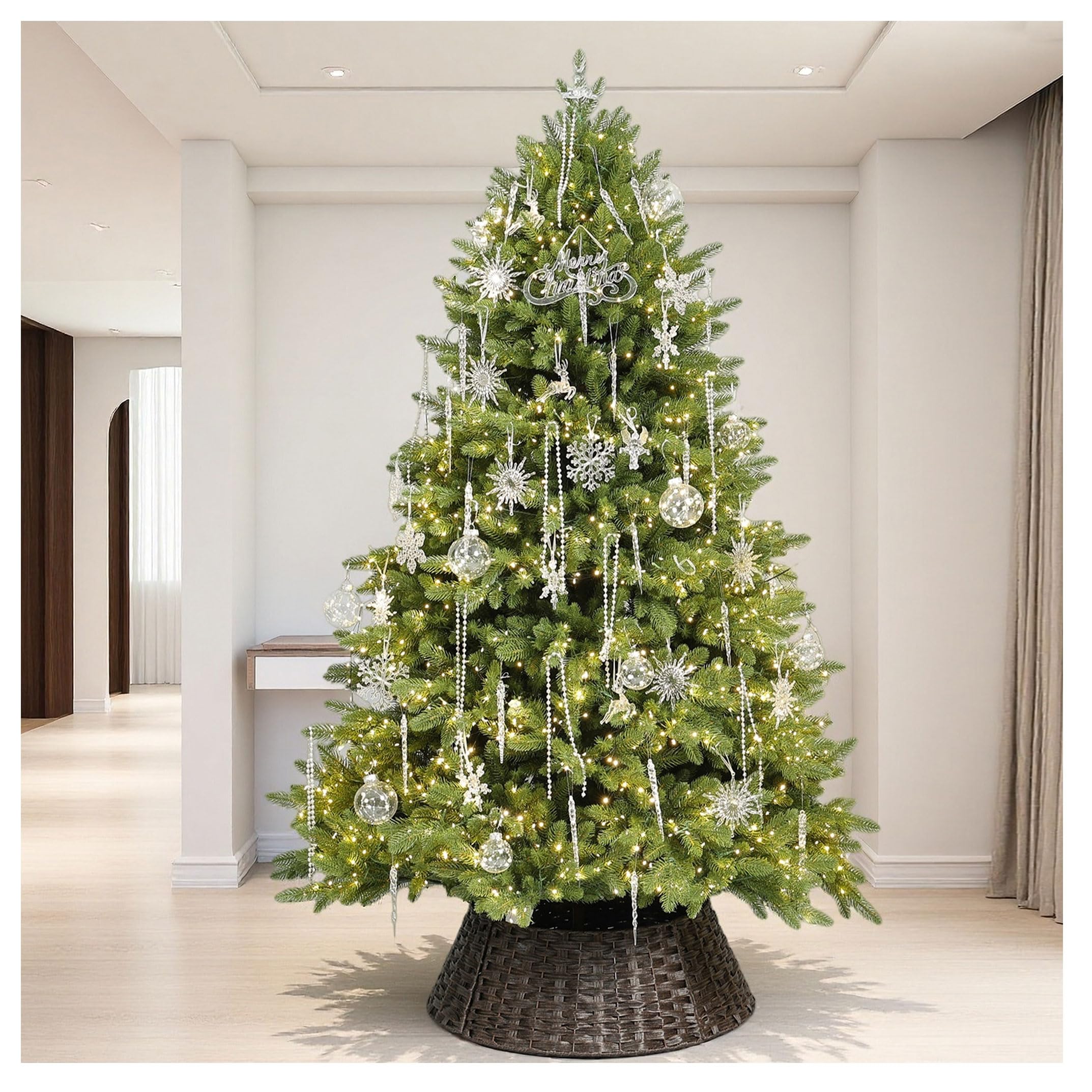 180cm LEDクリスマスツリーセット(大量オーナメント付) Amazon.co.jp: クリスマスツリー 180cm オーナメント LEDライト付き