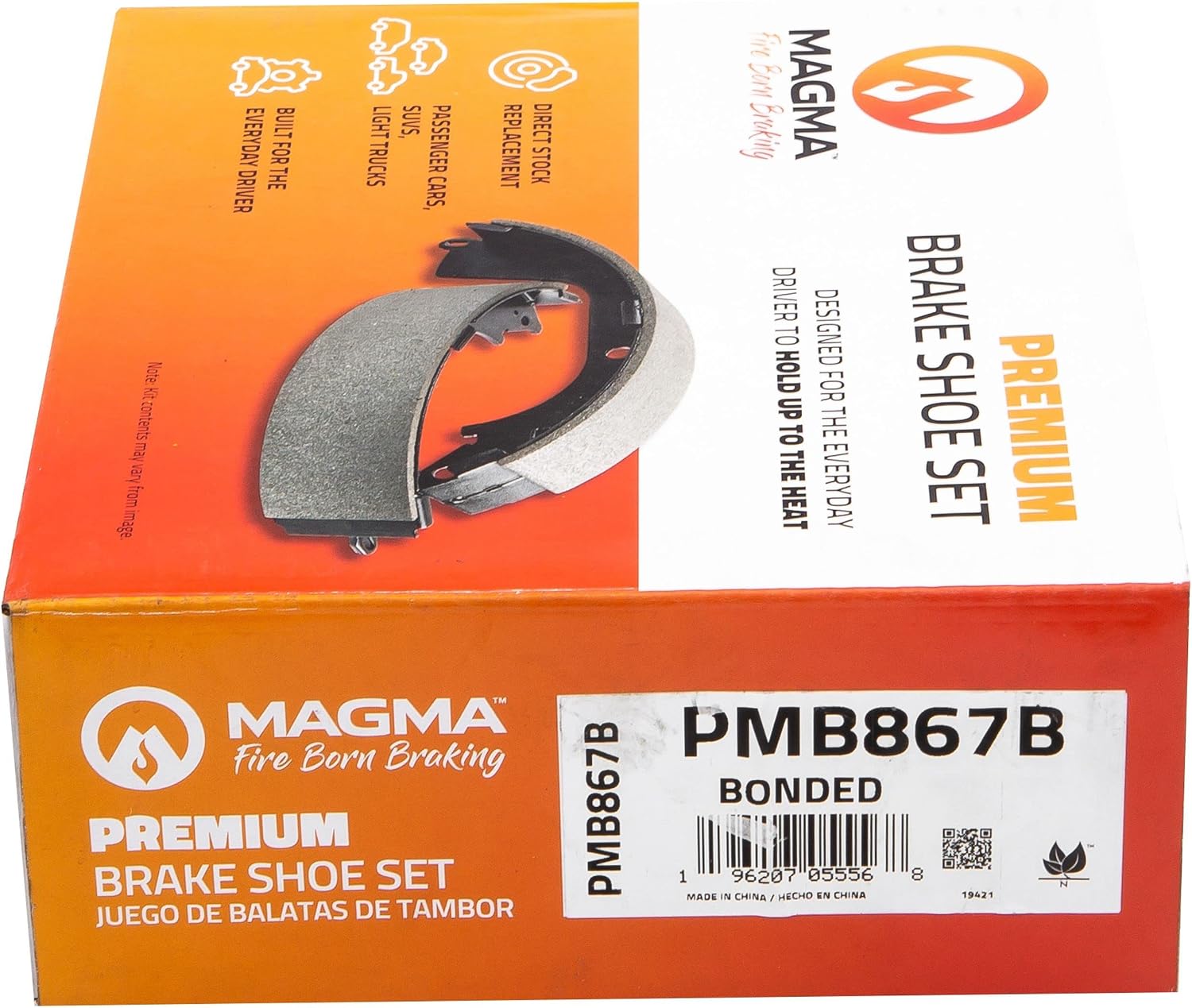 MAGMA Premium PMB867B Parking Brake Shoes