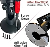 Vista 4 de Punto de venta Soporte giratorio para Ingenico Lane 3000, 3600, 5000, 7000, 8000, Axium RX5000, Axium RX7000, Axium RX9000 y Escritorio 1500 pinpad