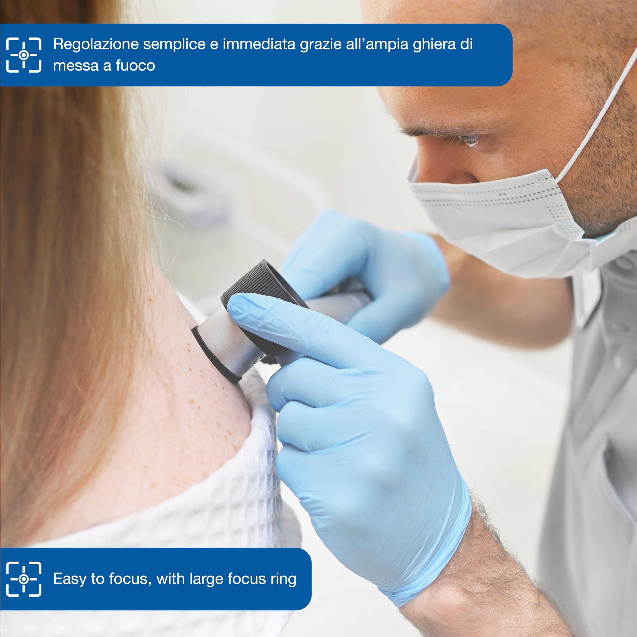Gima Dermatoscopio 2000, Luce Alogena Xenon