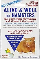 OASIS No 80063 Alive and Well, Stress Preventative and Pro-Biotic Tablets for Pocket Pets