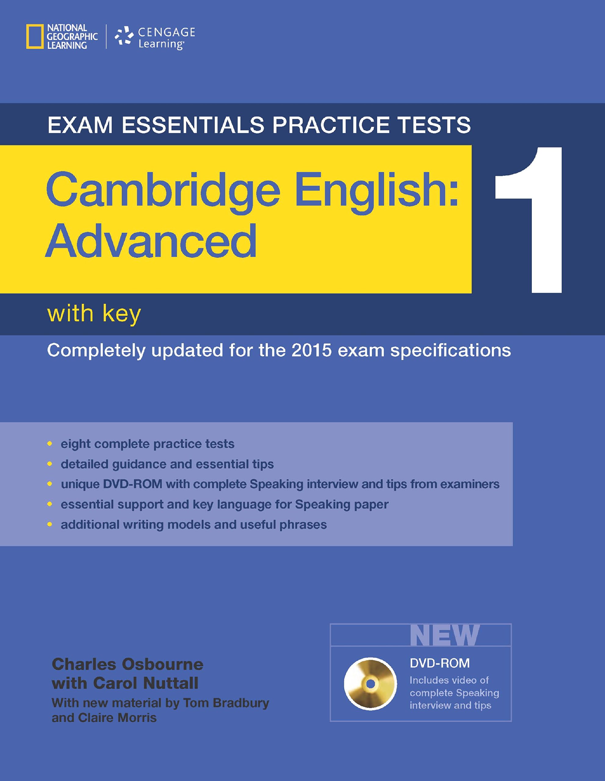 Cambridge English: Advanced (CAE) Exam Essentials Practice Tests 1 – mit DVD-ROM