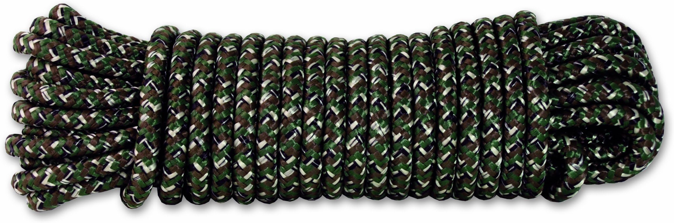 Chapuis DR63 Braided Polypropylene Rope Maximum Load 450 kg Diameter 6 mm Length 15 m Camouflage