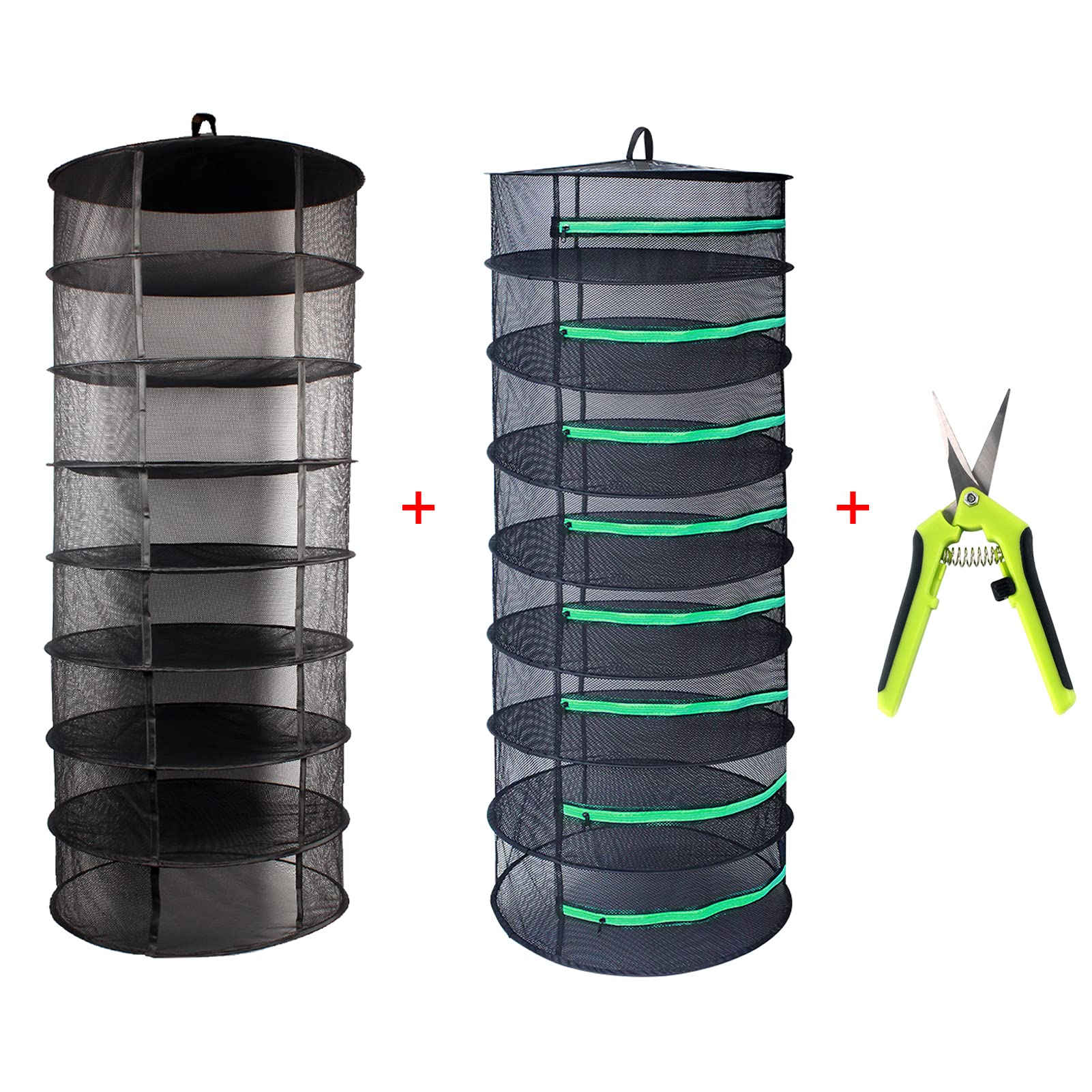 GrowsunDrying Rack Herbs 8 Layer 2ft Wide, 2 Pack