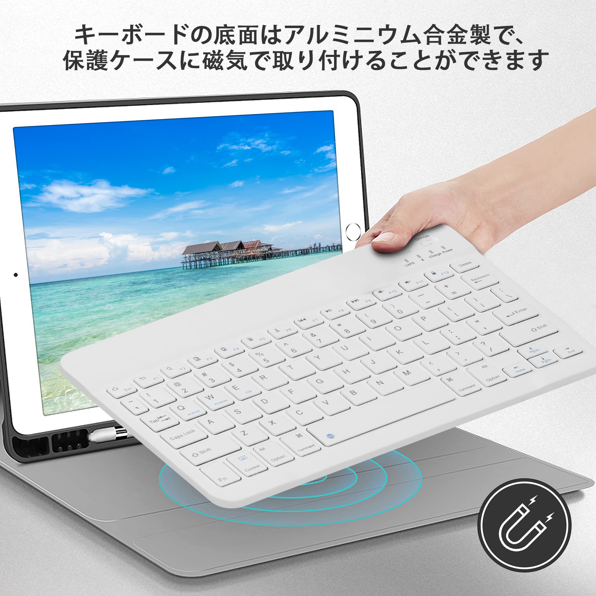 Amazon | DIGIBLUSKY bluetooth キーボード・マウスセット iPad対応