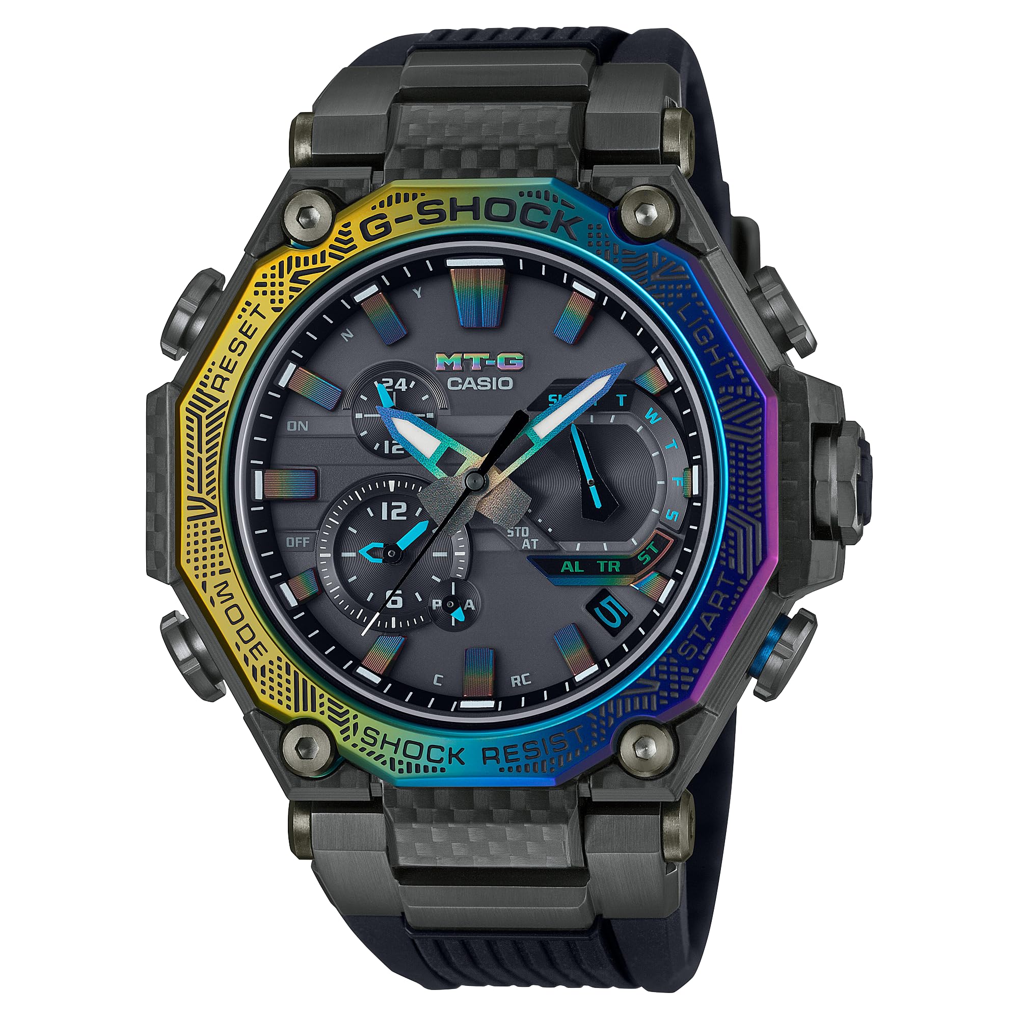 Casio MTG-B2000YR-1ADR Kol Saati, G-Shock, Analog, BiColor, Erkek