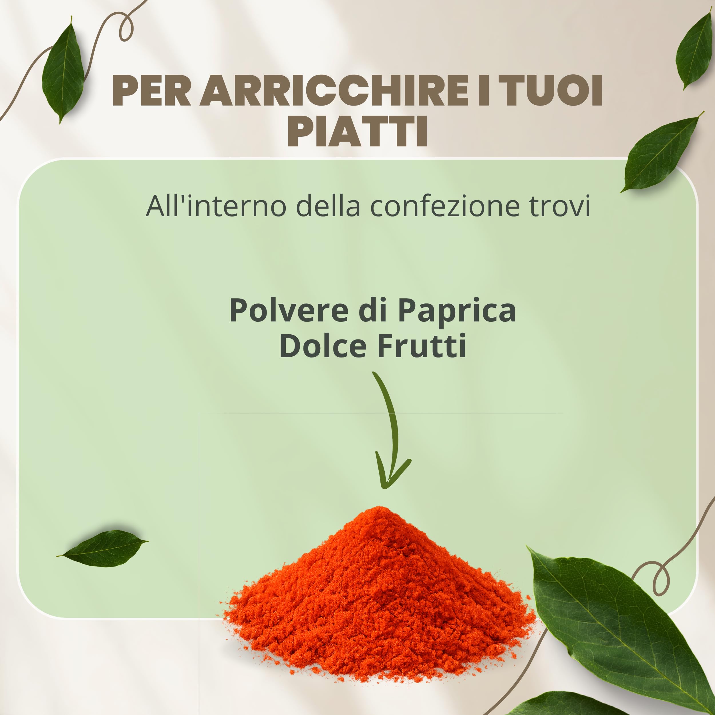 Patrizio Breseghello - Paprica Dolce Polvere 1 kg, Polvere di Peperone Dolce 100% Naturale, Spezie da Cucina