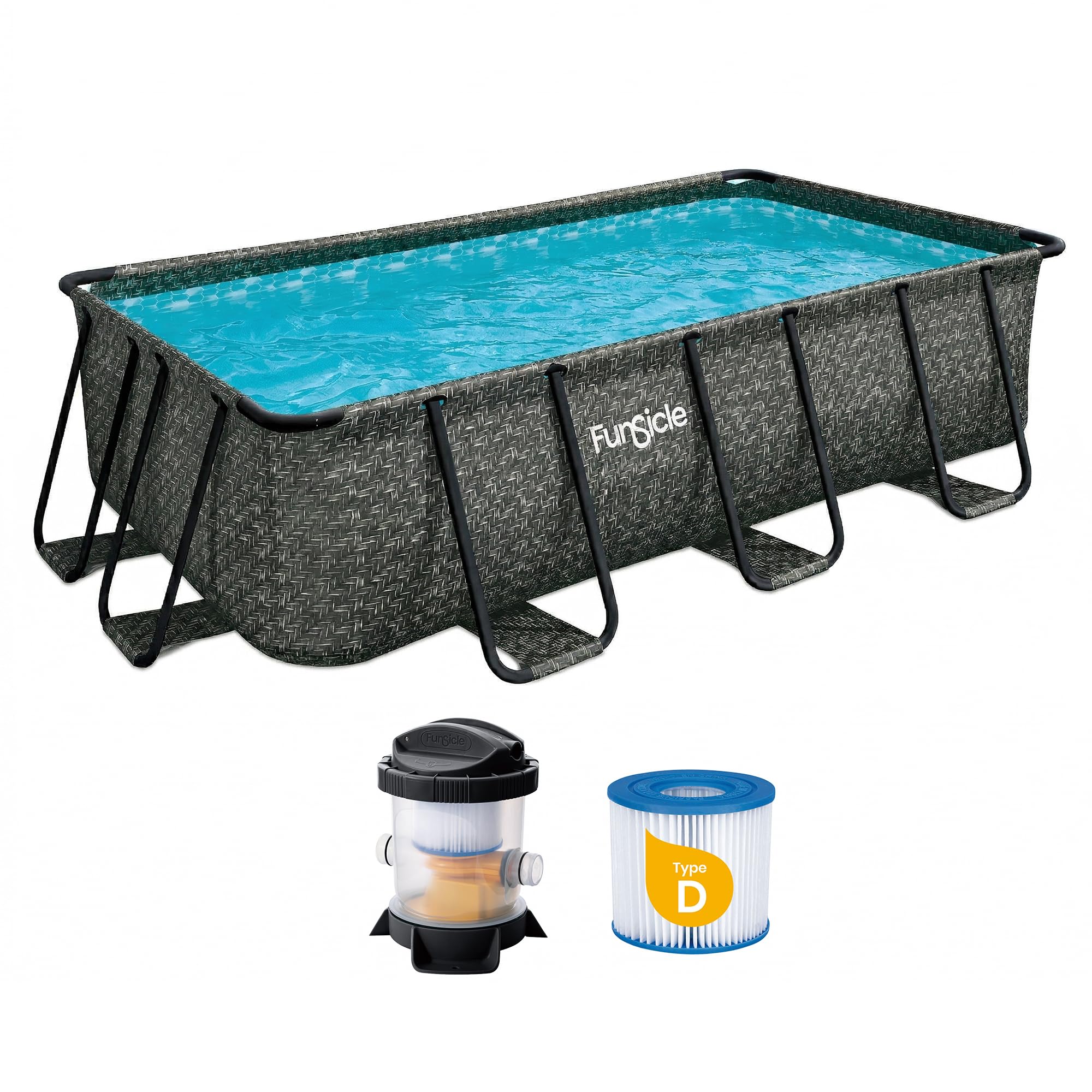 新品未使用　INFOBAR A03 POOL Amazon.com: Funsicle Oasis Designer Lap 13' x 7' x 39.5