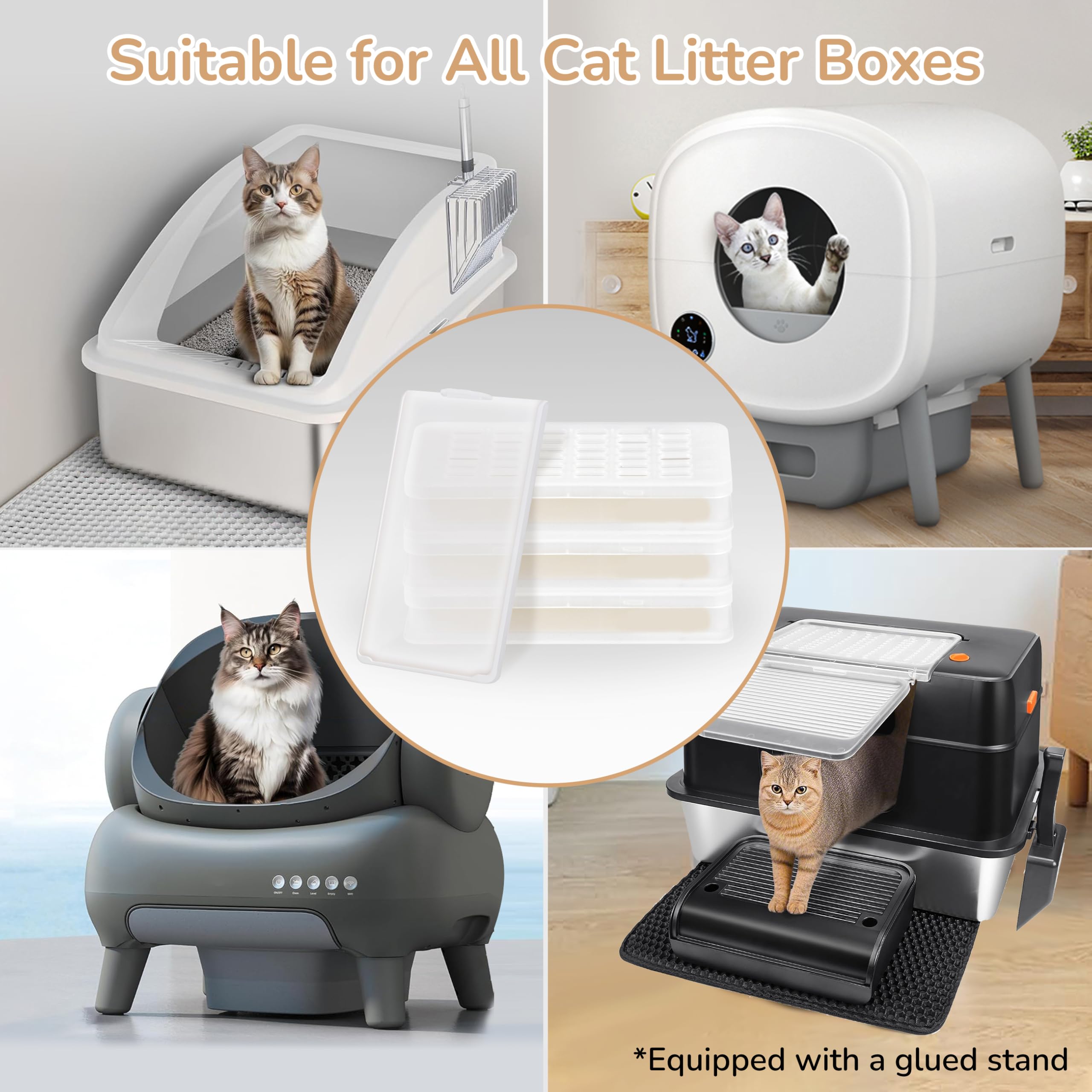 Pet Odor Eliminator, Exclusive for Self Cleaning Litter Box/Stainless Steel, Cat Urine & Pet Odor Control (3-Pack) - image 7
