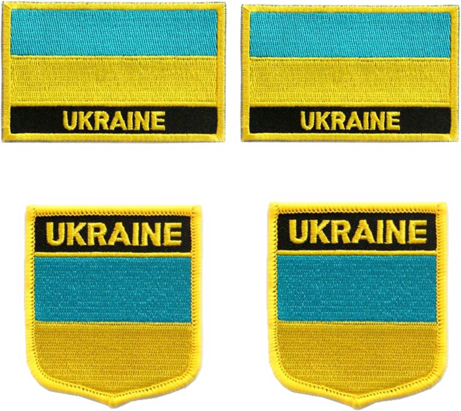 Ukraine National Flag Badges Armband Embroidery Patches