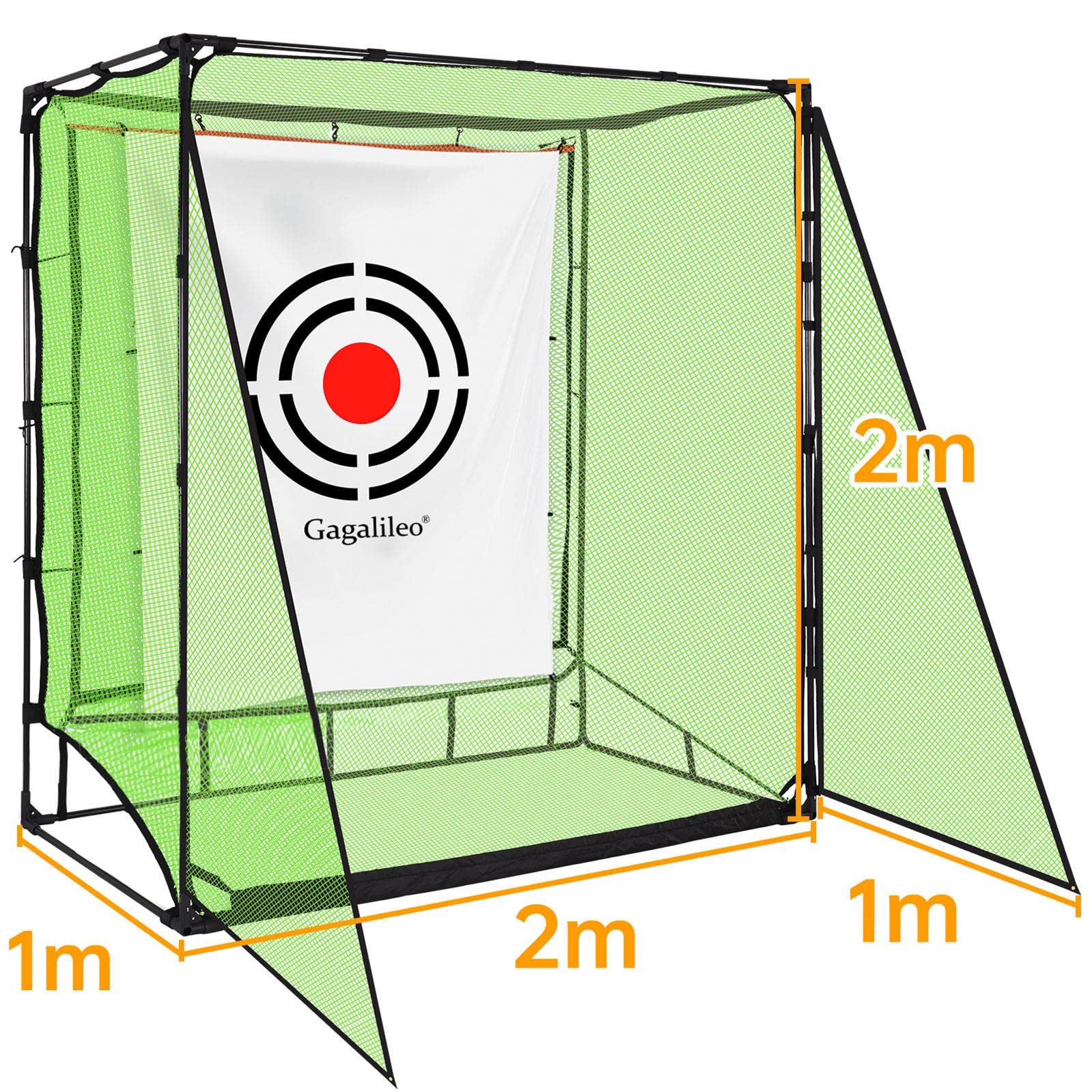 ゴルフ練習用ネット 2m x 2m x 1m 室内 野外 Amazon | ゴルフネット 練習用 室内屋外 自宅：自動返球 ゴルフ練習