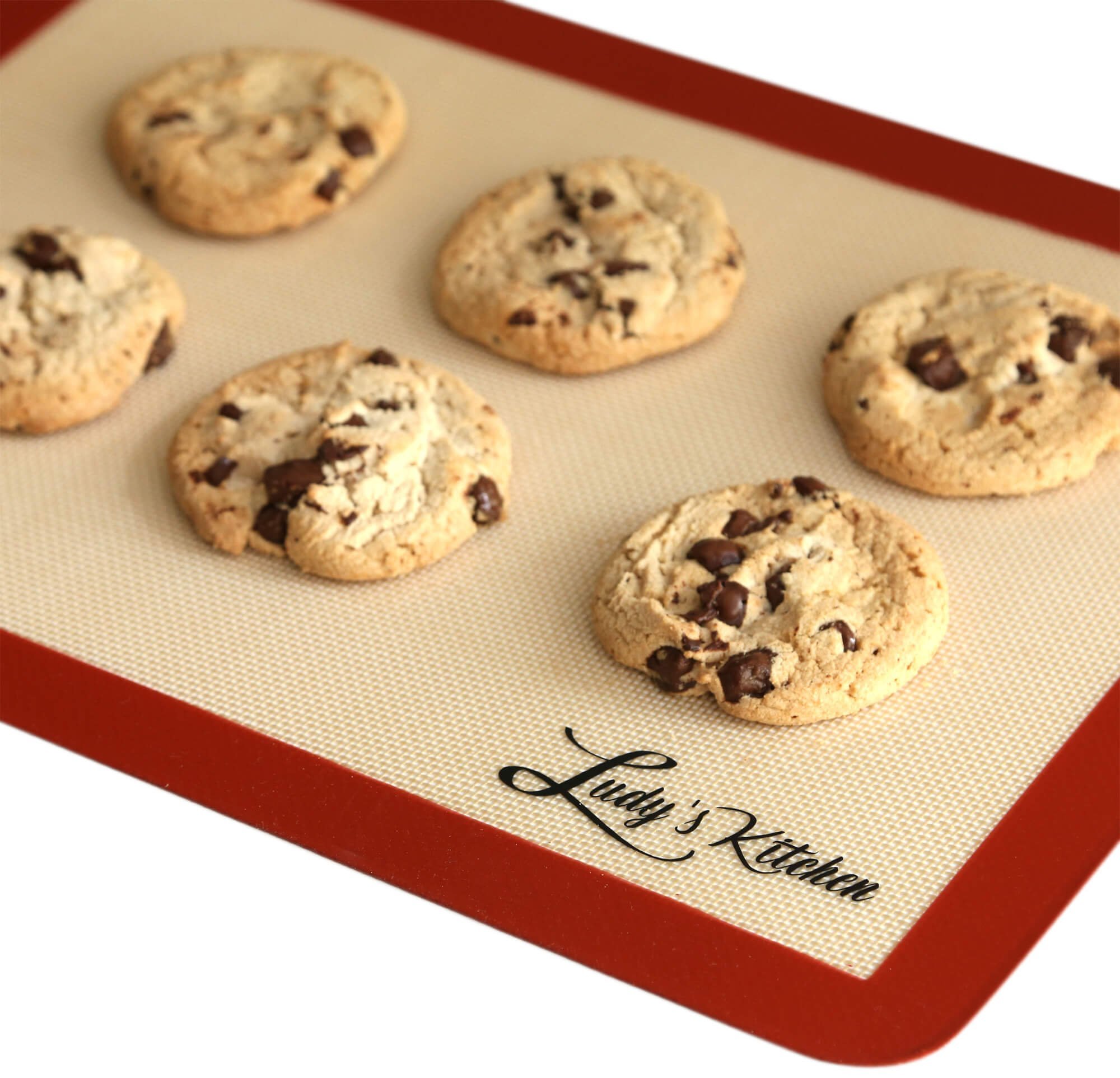 Ludy's Kitchen 3-Pc Silicone Bakeware Set - Professional Grade Silicone Baking Mats - Replaces Parchment Paper - Great Gift Ideas - Non-Stick, Durable, & Reusable Baking Sheet Liners by Ludy's Kitchen