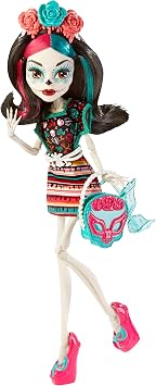 Monster High Monster Scaritage Skelita Calaveras Doll and Fashion Set