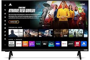 Elevate Your Home Entertainment with the VIZIO 40-inch Smart TV: Immersive Audio,...