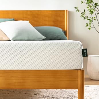 Zinus Cold Foam Mattress 90 x 200 cm - 20 cm Height - H3 Medium Firm - Ergonomic and Breathable - Cooling Gel Foam - Oeko-Tex Certified