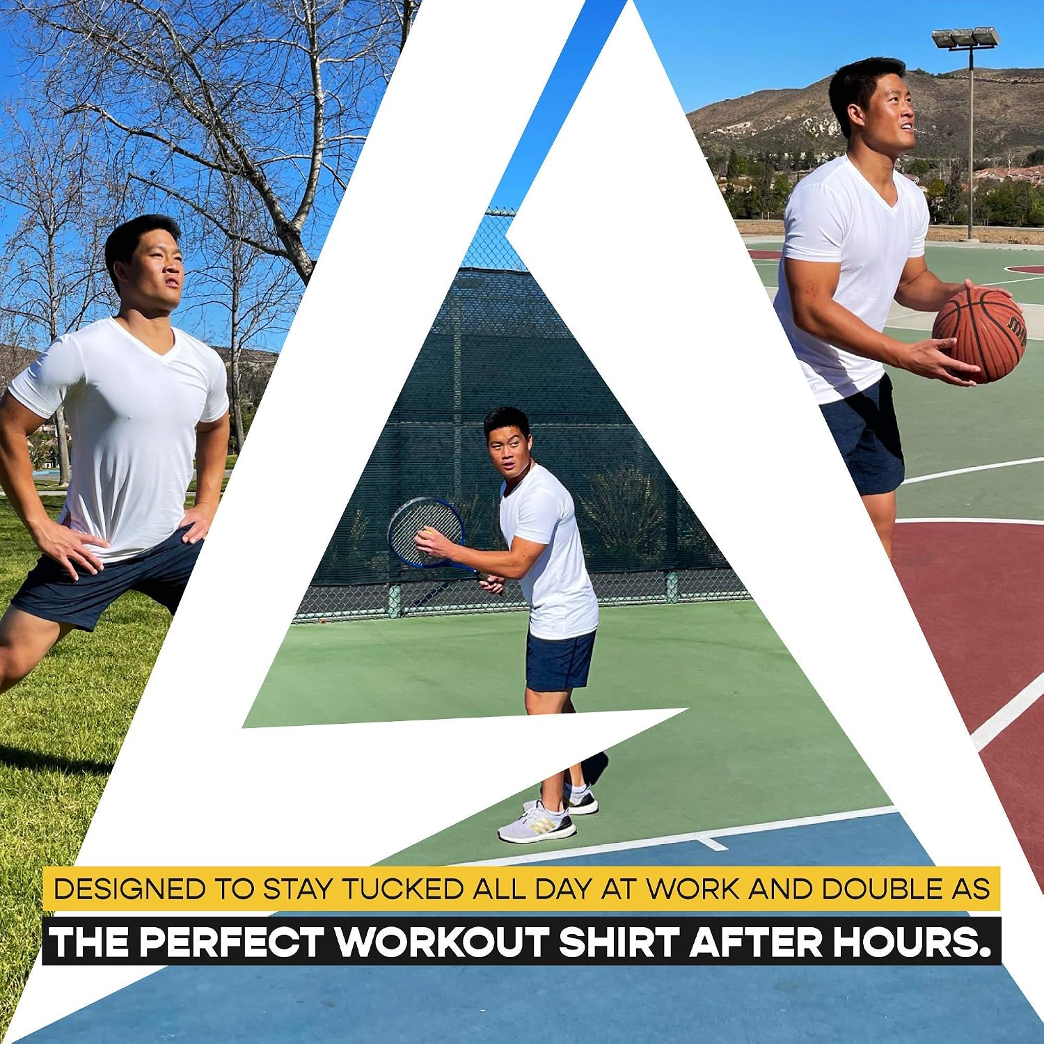 V Neck T Shirts 