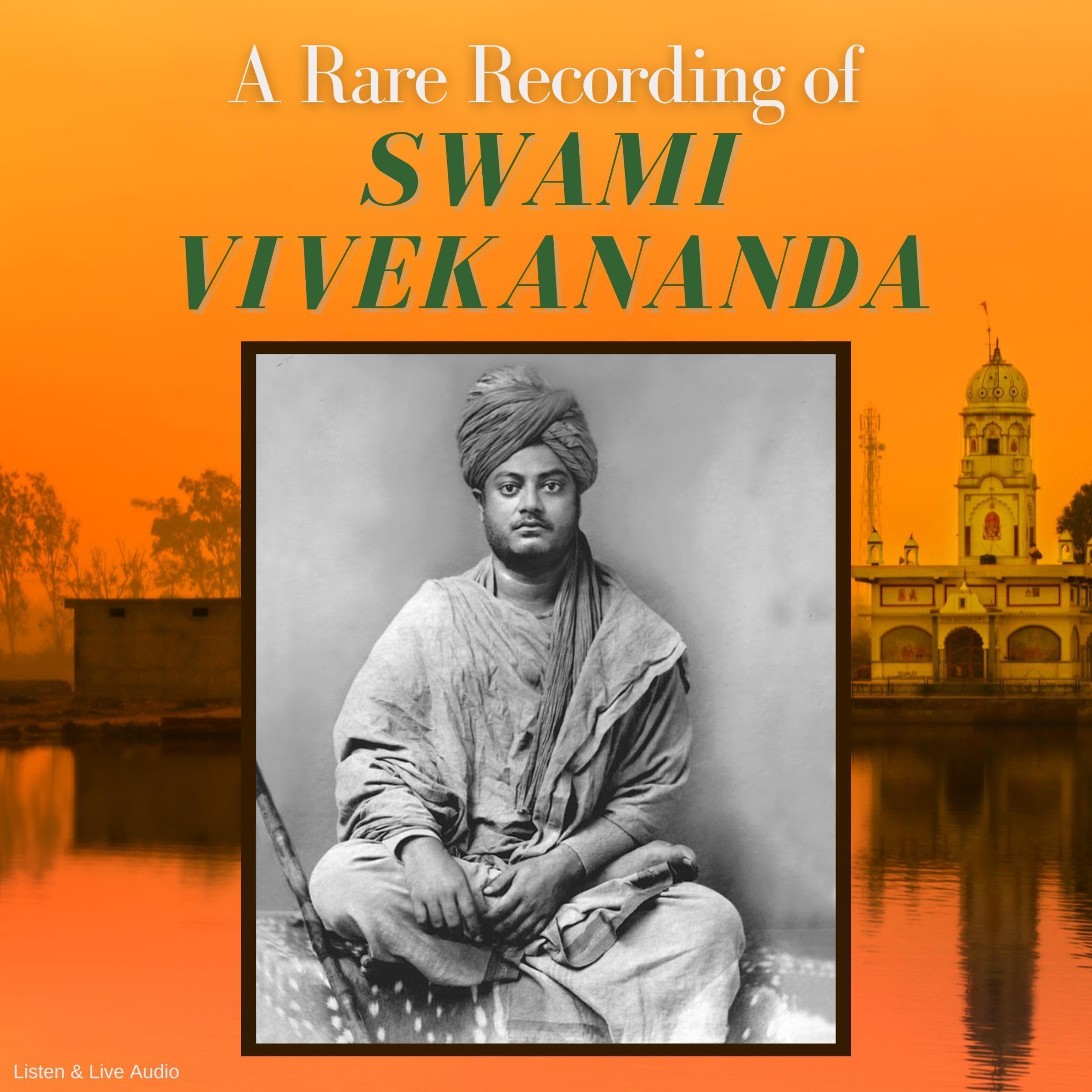 Cover art for A Rare Recording of Swami Vivekananda