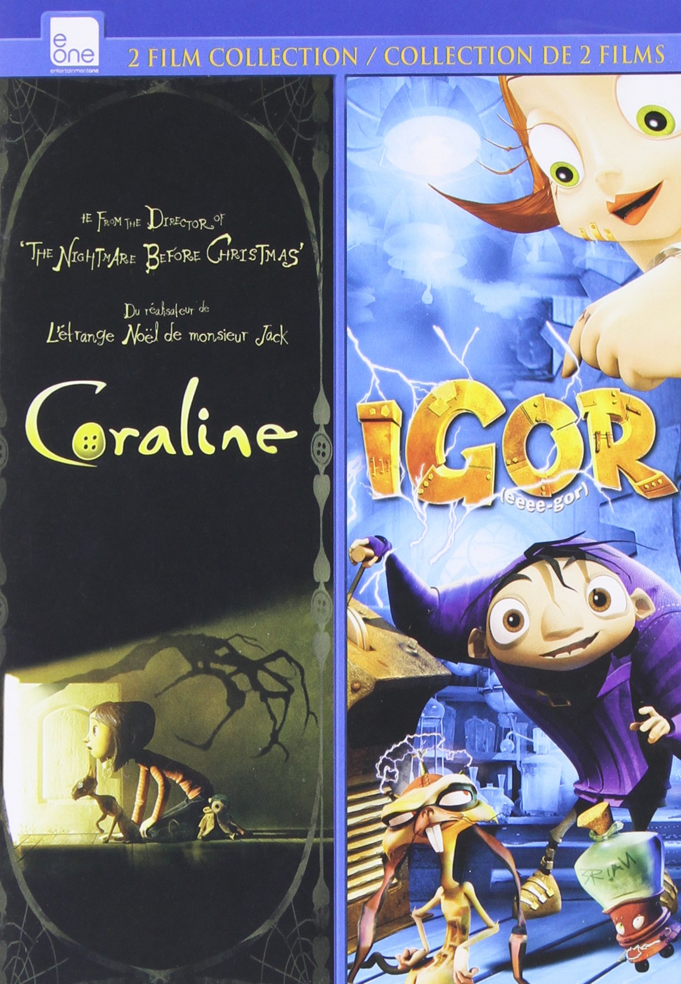 Coraline / Igor (Bilingual) [DVD]
