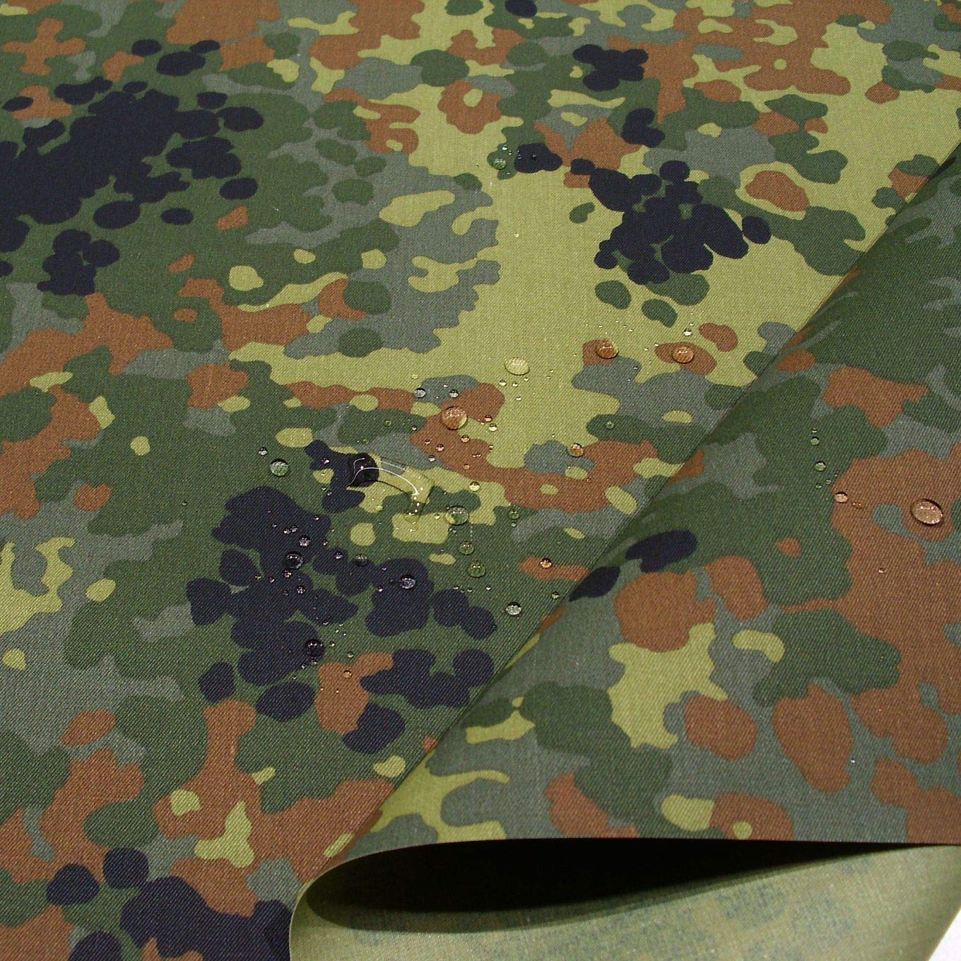 bundeswehr zelt baumwolle TOLKO Camouflage Stoff | wasserdichter Zelt- und Planen-Stoff | Robust und UV-beständig Staging silver tarp for roter Winnerwell® Fastfold Camp Table Charcoal BBQ Grill:Green