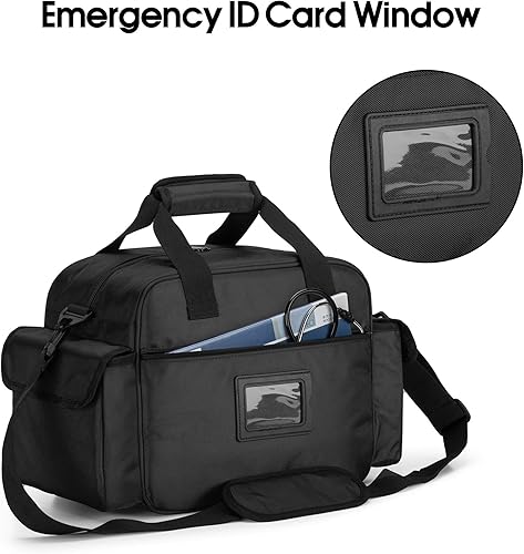 Miniatura 4 de Trunab Bolsa de Enfermera de Salud en el Hogar Vacía, Bolsa de Hombro Portátil para Suministros Médicos para Hospicio, Visita Domiciliaria, Internos