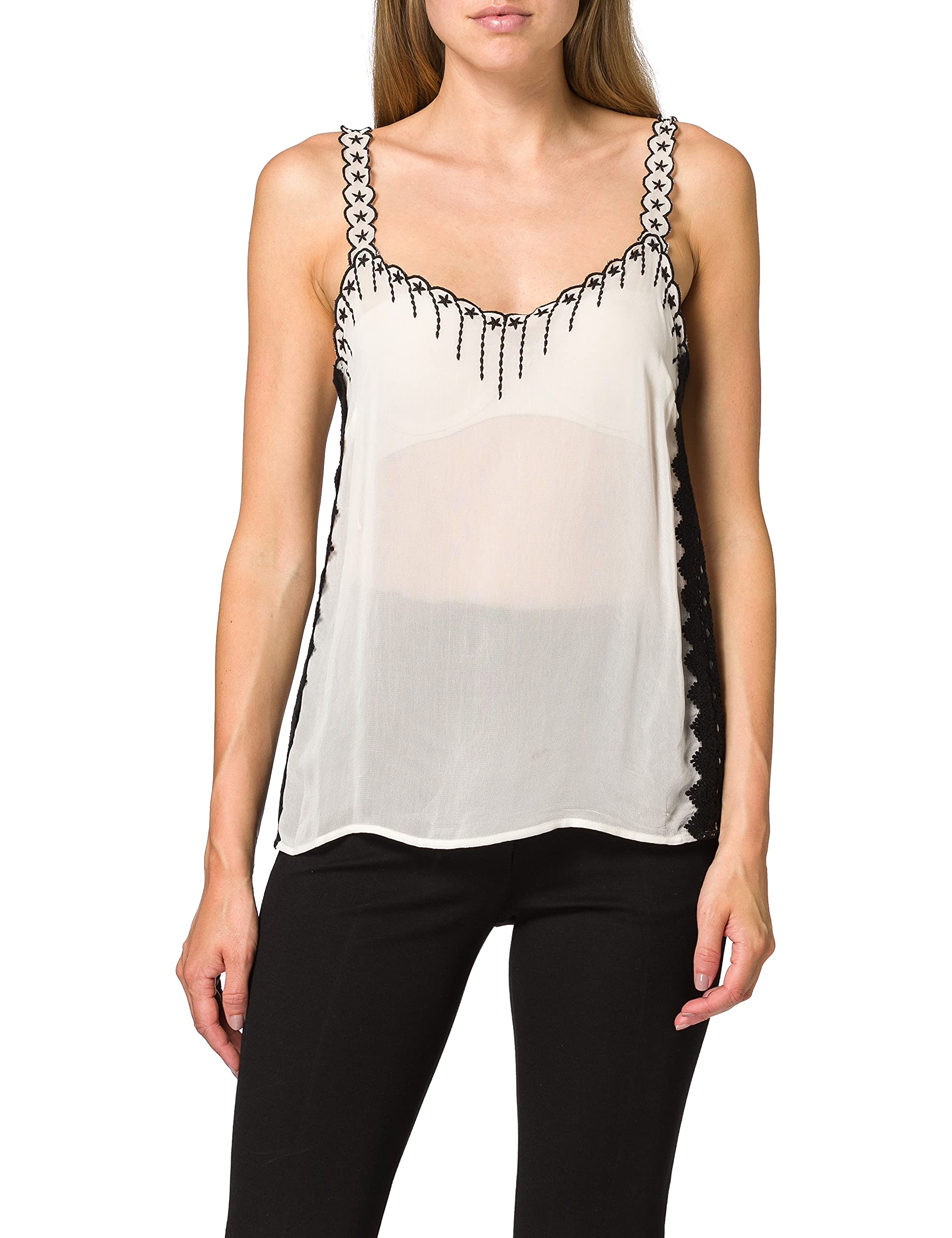 Pinko Raggirato Canottiera alla Moda Donna