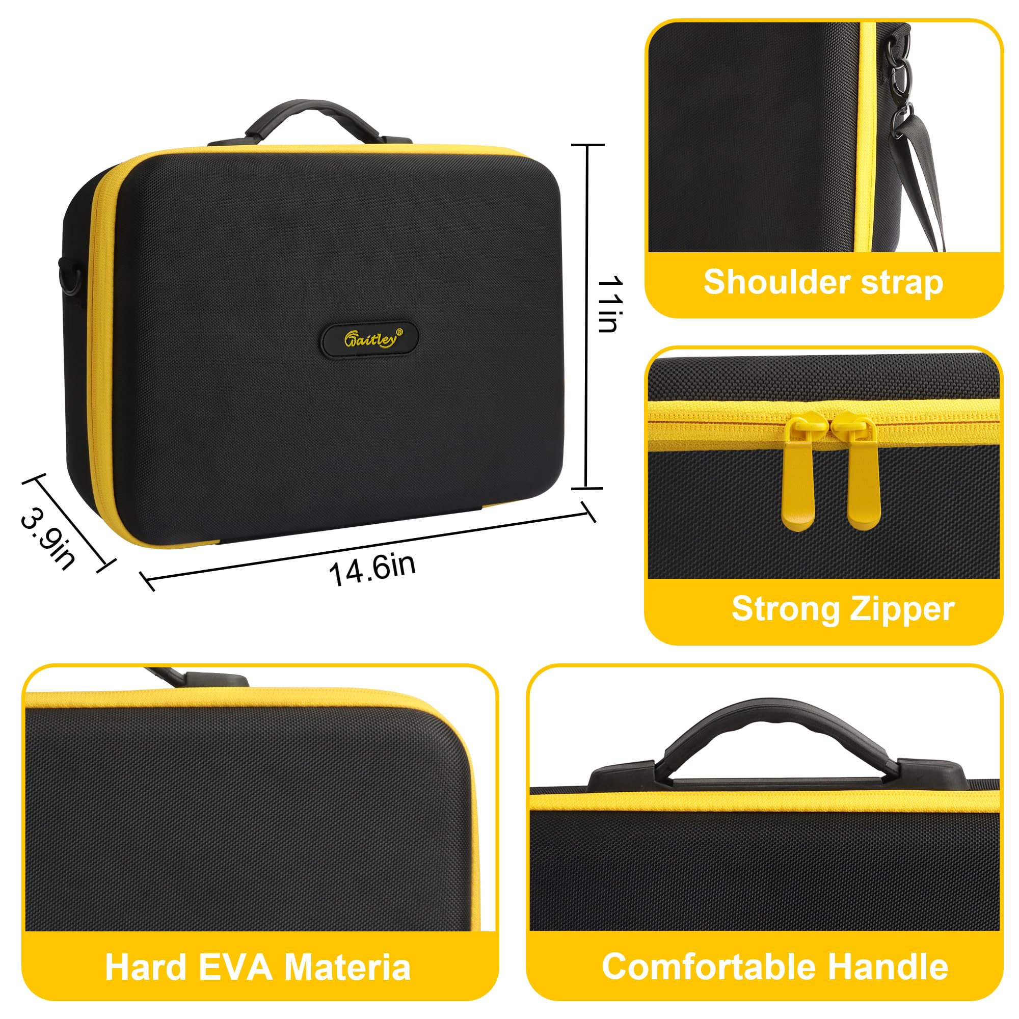 Image secondaire de Étui de Rangement Powarobor pour Batteries DeWalt 18V et Chargeurs