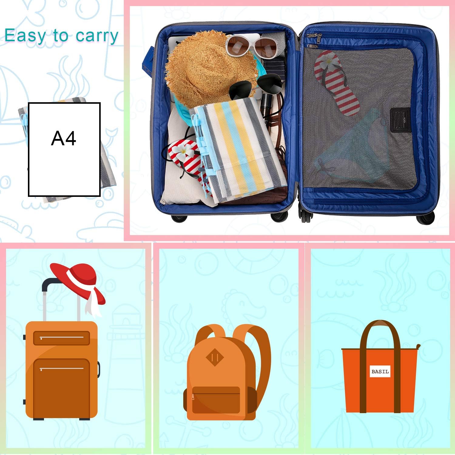 FindUWill 2-Pack Premium Swimming Pool Float Hammock, Multi-Purpose Inflatable Hammock (Saddle, Lounge Chair, Hammock, Drifter), Water Hammock Lounge (Orange and Turquoise) : Toys & Games