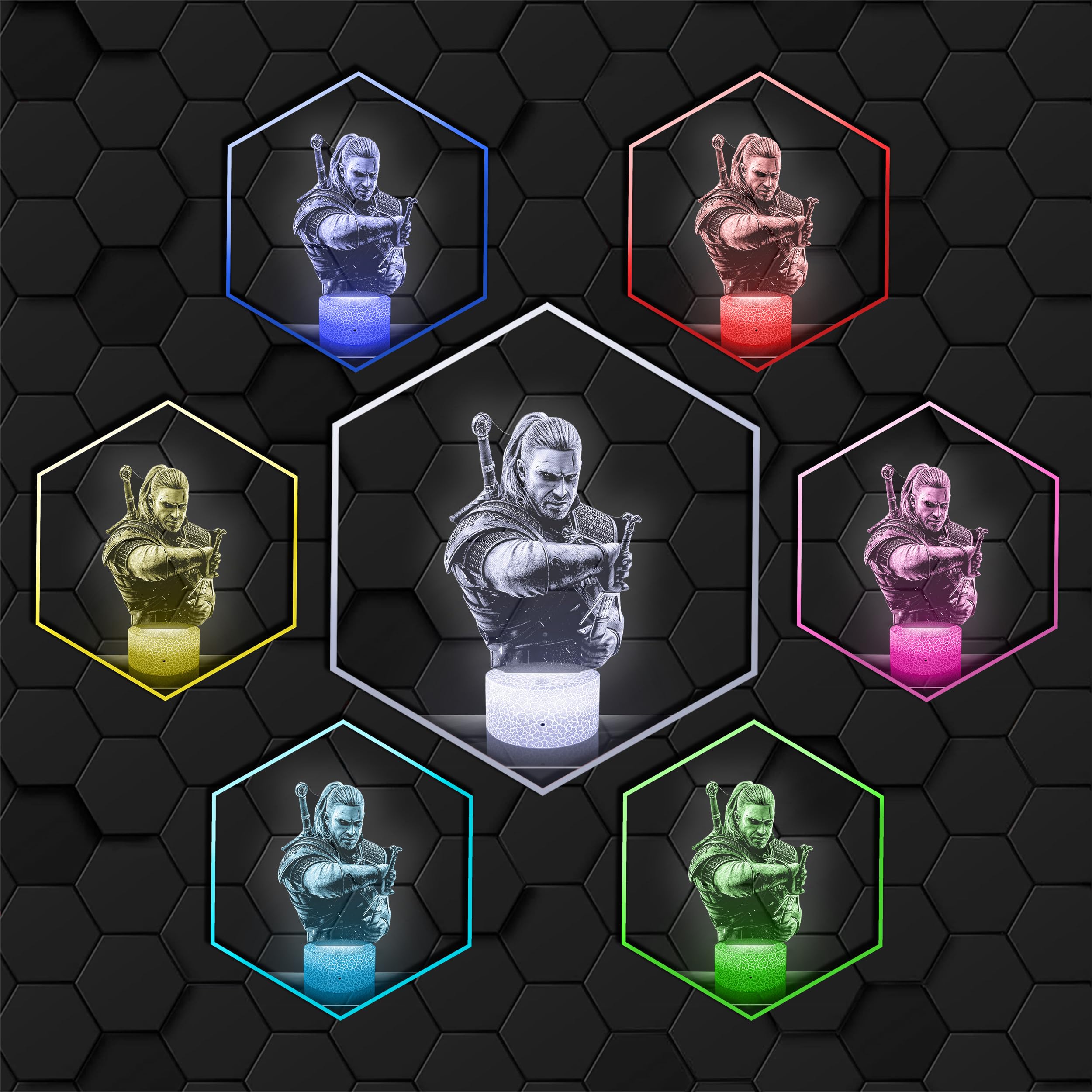 Lampada Manga Denji Decorazione Per Camera Da Ragazzo Regali Di Natale Per Adolescenti