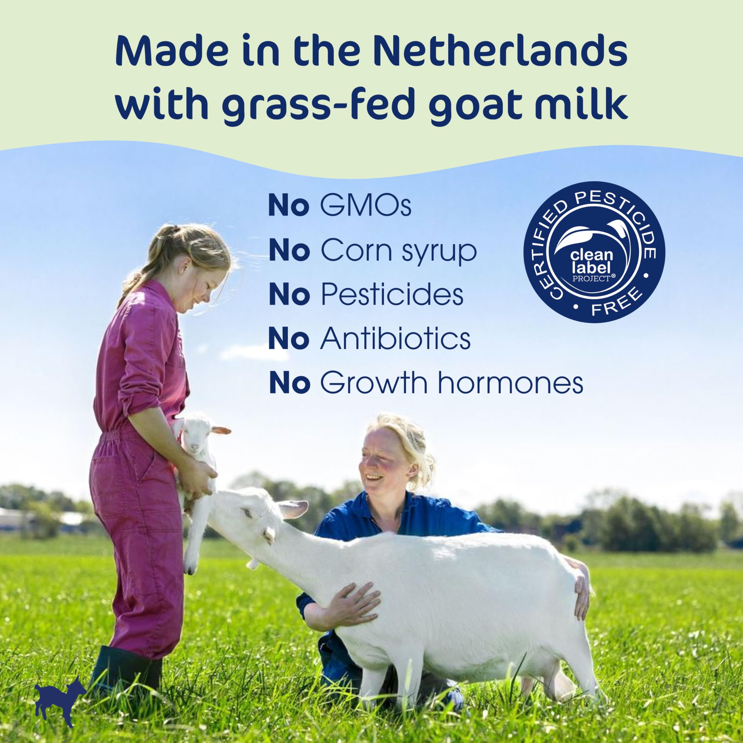 Kabrita Goat Milk Toddler Drink Clean Label Certified Gentle 28oz | Toddler Nutrition Drink 1224 Months Easy to Digest Supports Gut Health Immunity & Brain Development 28oz product thumbnail 8