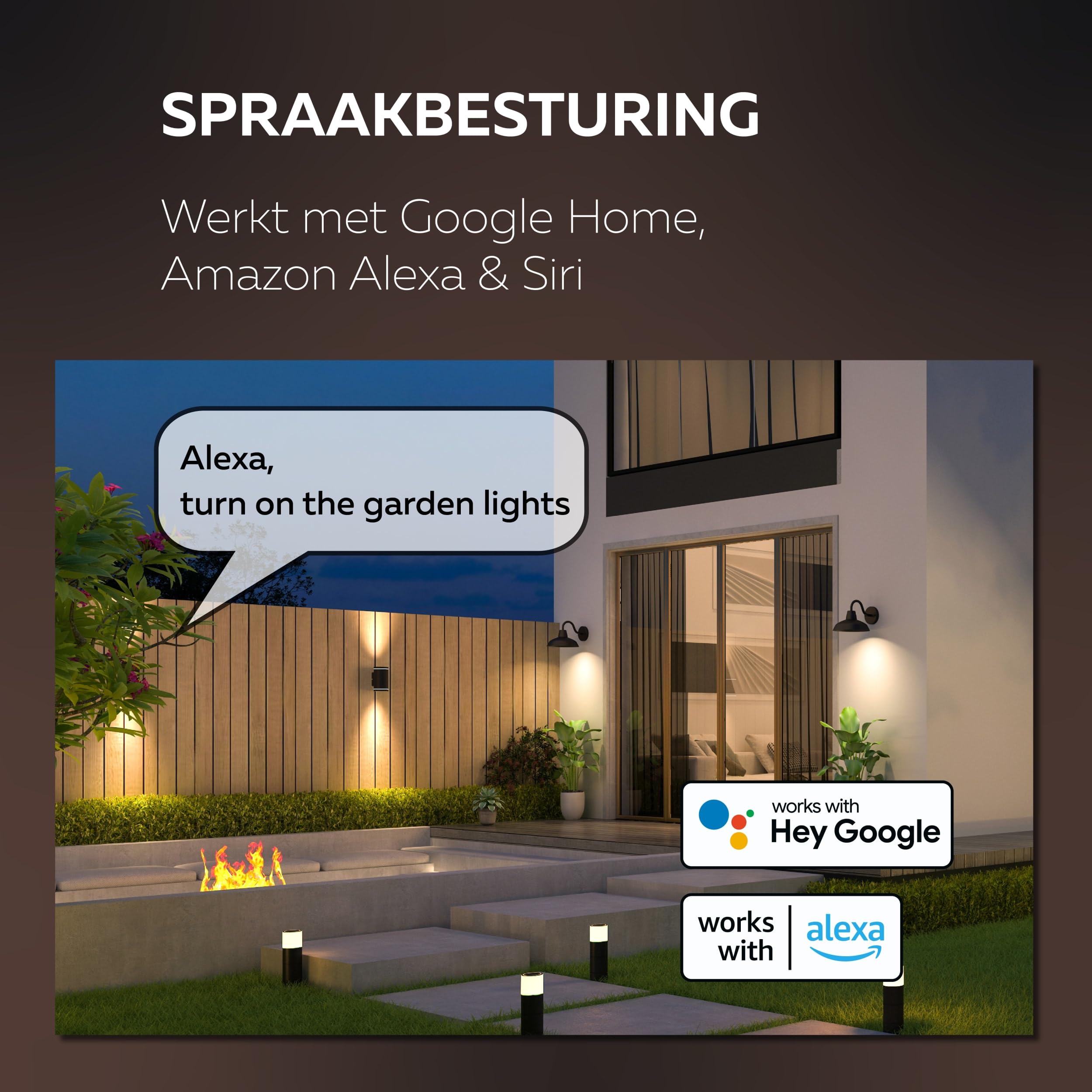 CALEX Smart Outdoor LED Streifen 5M, DIY RGB Aussen Strip, App-Steuerungg, Bluetooth, Wasserdicht Lichtband