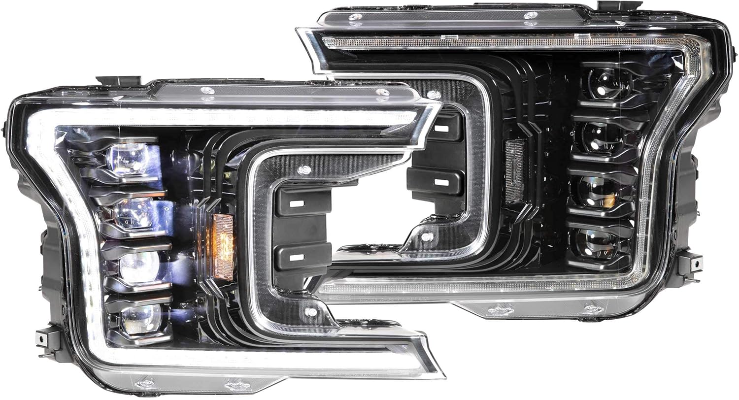 Bеѕt Cуbеr Mоndау 🔥 Morimoto XB LED Headlights, Plug and Play Headlight Housing Upgrade, Fits 2018+ Ford F150, DOT Approved LED Assembly with Switchback Sequential Turn Signals & UV Coated Lenses (1x ‎LF501.2-ASM)