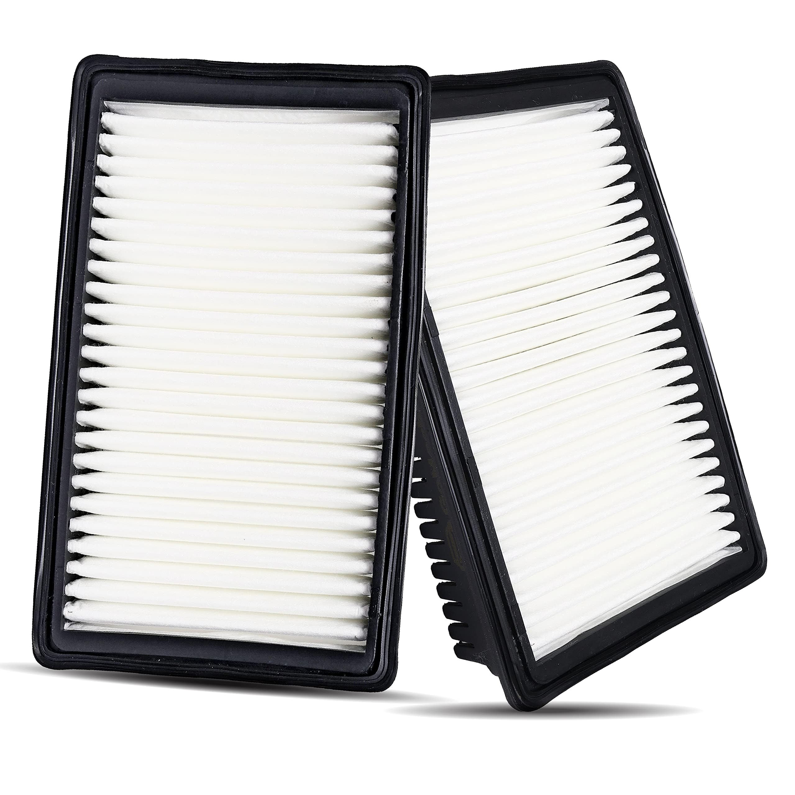 Engine Air Filter for Hyundai Elite i20, Replacement Car Filter with Black Frame-image-40