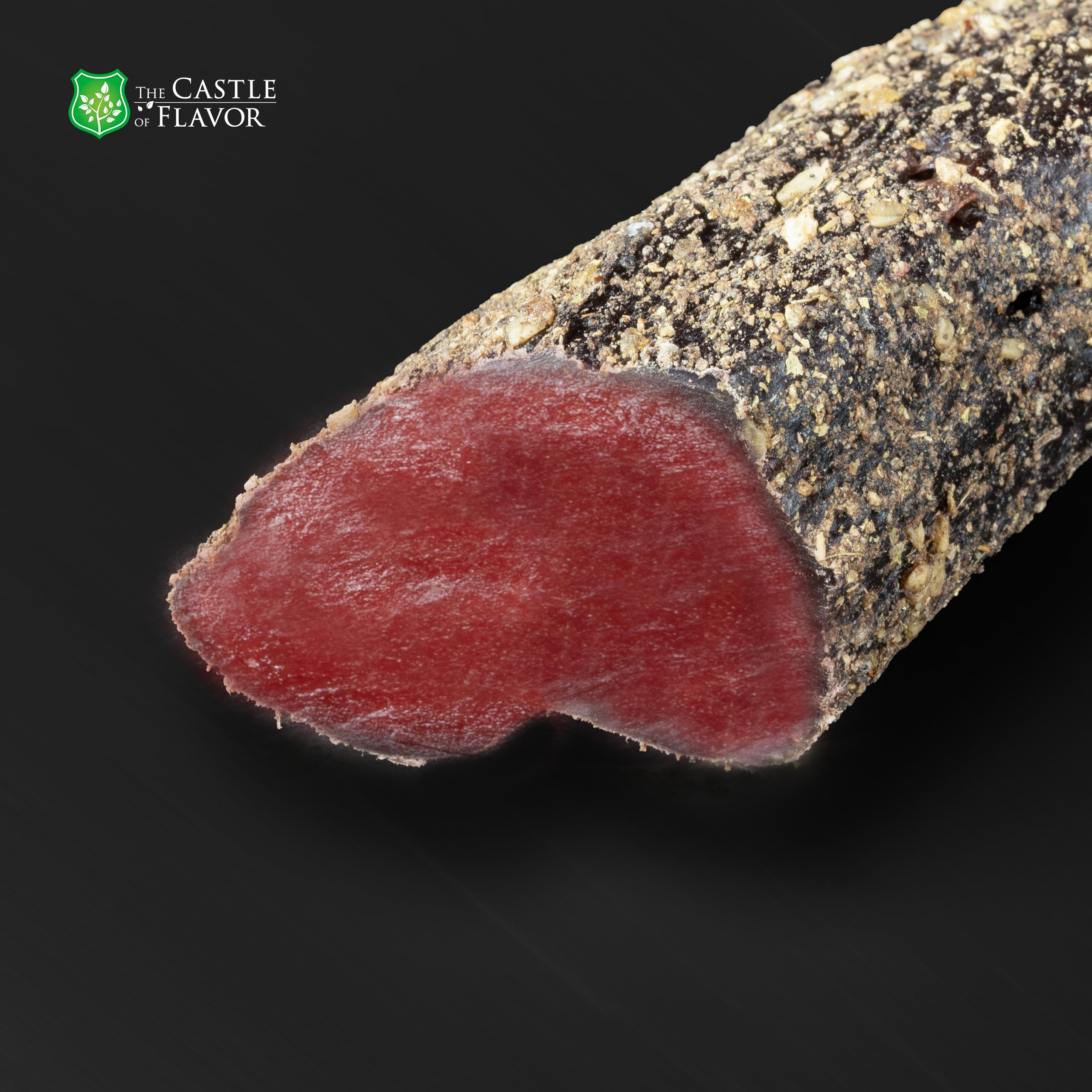 Luftgetrockneter Hirschschinken „Royal Deer“ 2 x 200g geräuchert Premium Wildschinken aus Hirschfleisch Delikatesse Wildfleisch Spezialität würzig vakuumverpackt