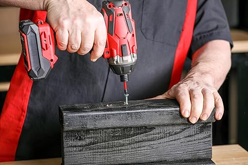 Vista 45 de ARES 70013 - Juego de 8 brocas de impacto de acero S2, incluye puntas Phillips de 1,2,3,4 y puntas ranuradas de 1/4 pulgadas, 5/16 pulgadas, 3/8