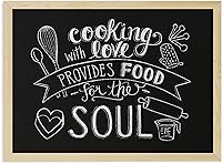 Vista 3 de U Brands Pizarra de 17 x 23 pulgadas, marco de roble (310U00-01)