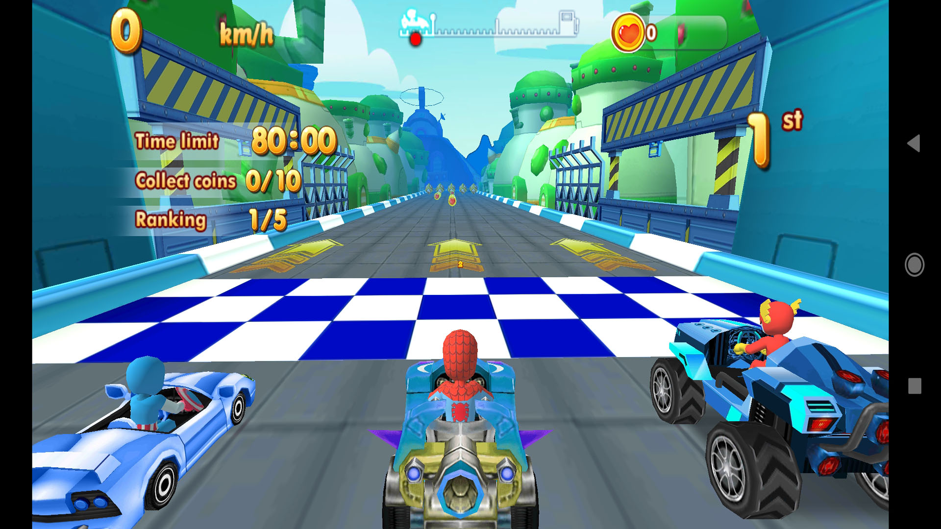 Haracter Racing Games Superhero Car Transform Racing Game - App on Amazon Appstore