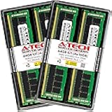 A-Tech 64GB Kit (4x16GB) DDR4 2133MHz PC4-17000 ECC RDIMM 2Rx4 Dual Rank 1.2V ECC Registered DIMM 288-Pin Server & Workstation RAM Memory Upgrade Modules (A-Tech Enterprise Series)