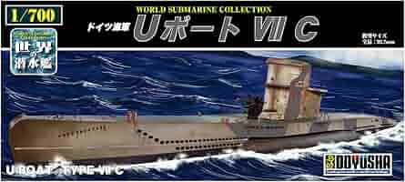 童友社 1/700 世界の潜水艦シリーズ No.7 ドイツ海軍 Uボート IXC プラモデル wyw801m 81R3ub0rZfL._AC_SY200_QL15_.jpg