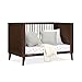 Delta Children Ollie 4-in-1 Convertible Crib - Greenguard Gold Certified, Walnut Espresso
