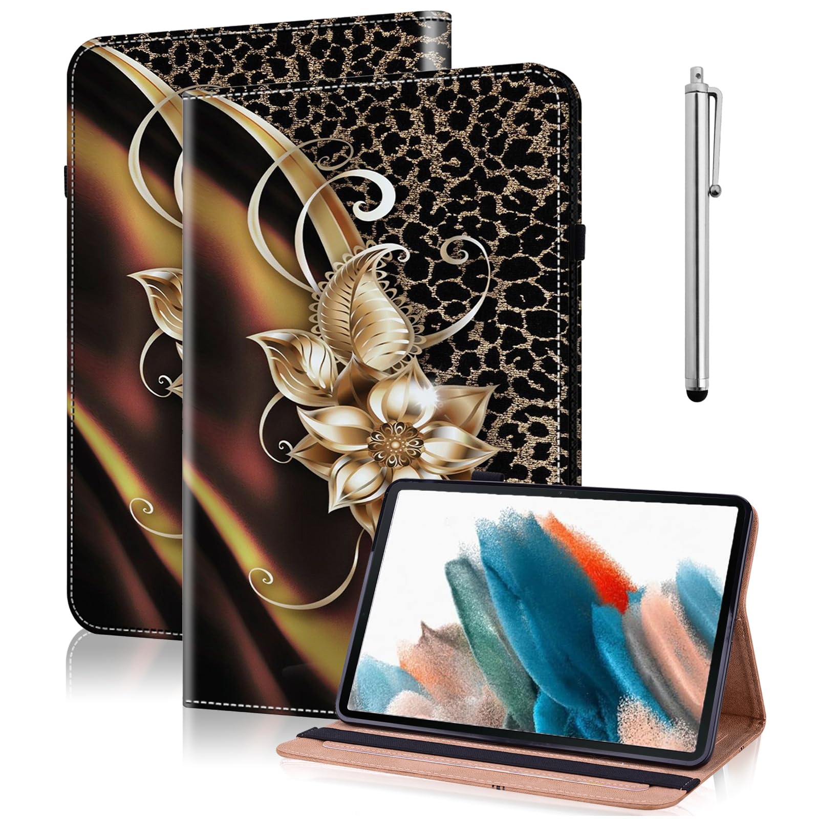 TUOLISG Hülle Für IPad 11. Gen (2025) & 10. Gen (2022) – PU Leder Flip Case Mit Stifthalter, Lila
