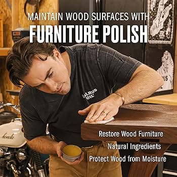 Amazon.com: WALRUS OIL - Furniture Wax Polish - Easy to Use Wood