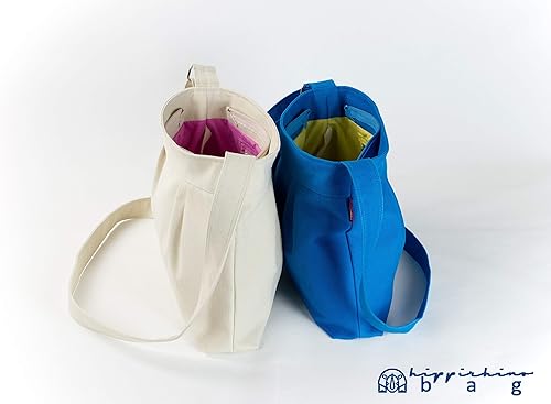 Miniatura 5 de Small pleated cross body and shoulder canvas purse bag washable vegan purse bag stylish handmade top selling best gift vibrant color