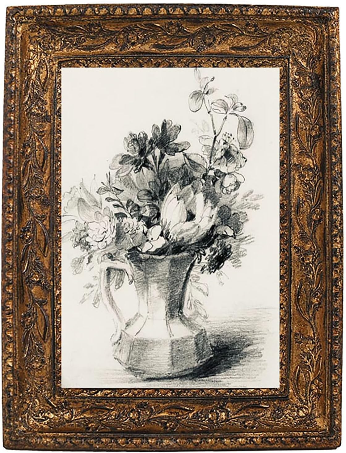 SIKOO 2.5x3.5 Vintage picture frames Small Picture Frame