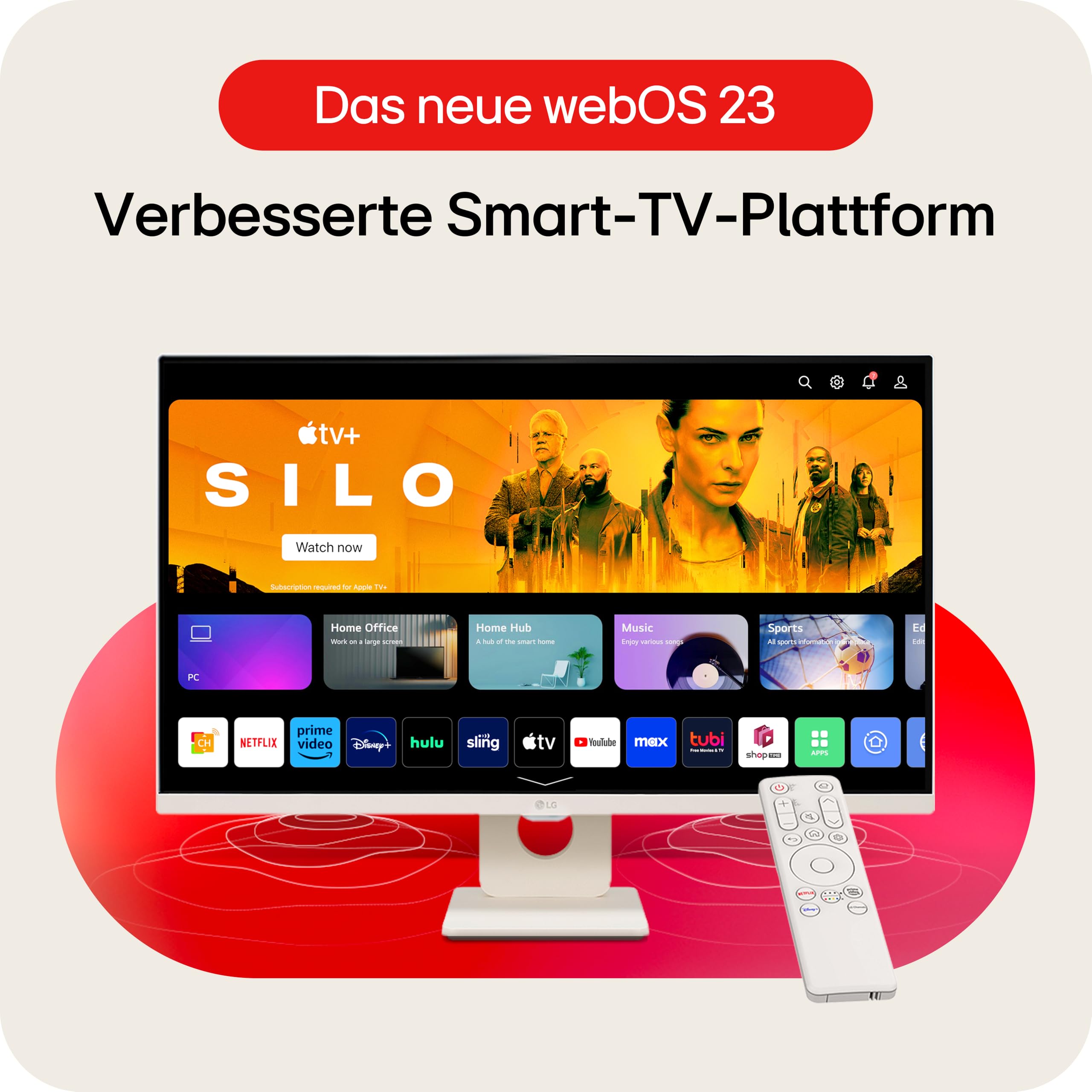 LG Electronics 27SR50F-W.AEU Full-HD Multimedia IPS-Monitor 27