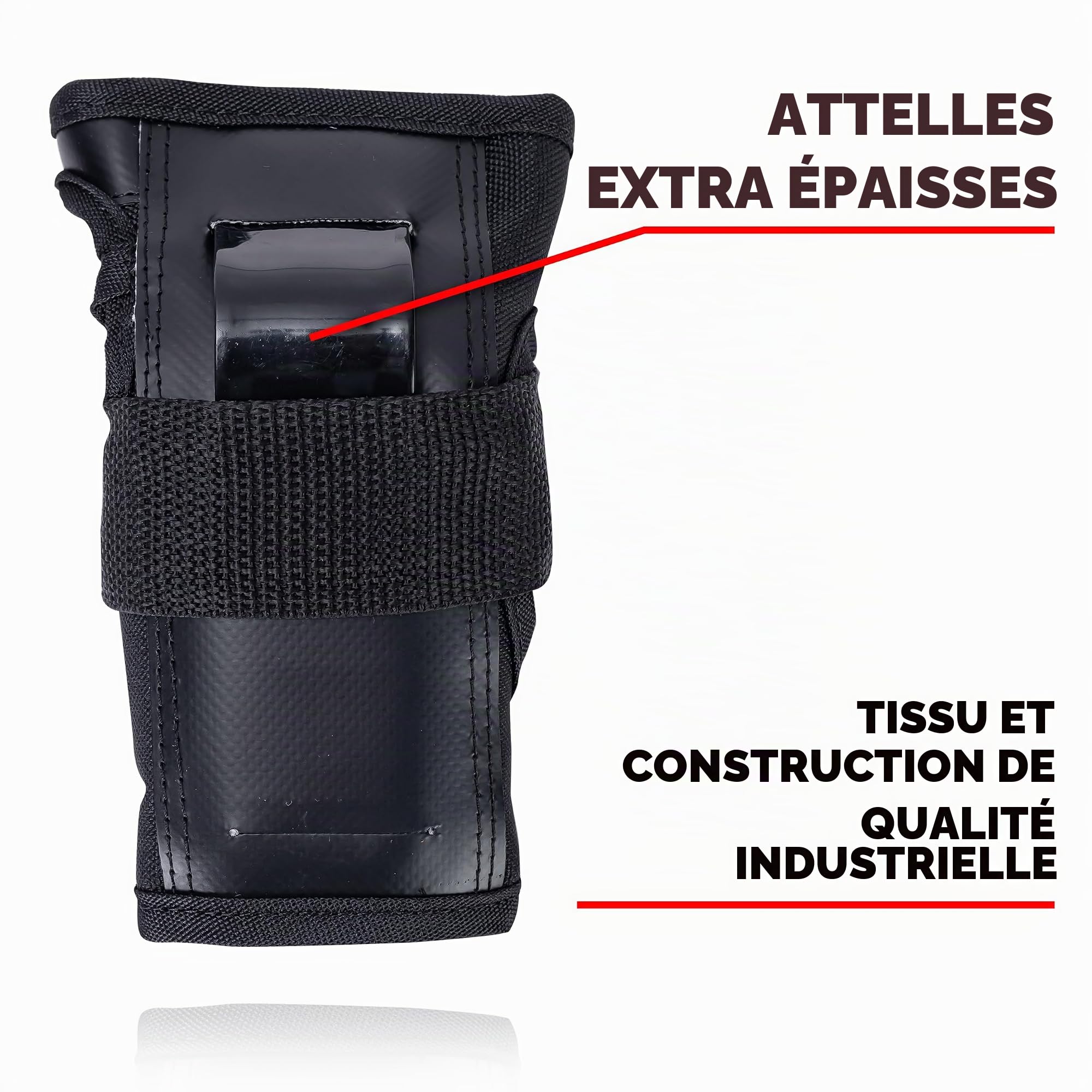 Killer Pads Junior Six Pack Équipement de Protection pour Enfant Noir Taille Unique