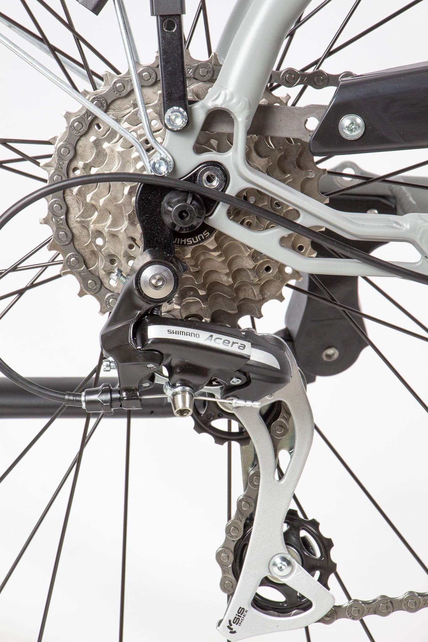 Revelo 1.0 Trekking Bike Matt Grey/Red
