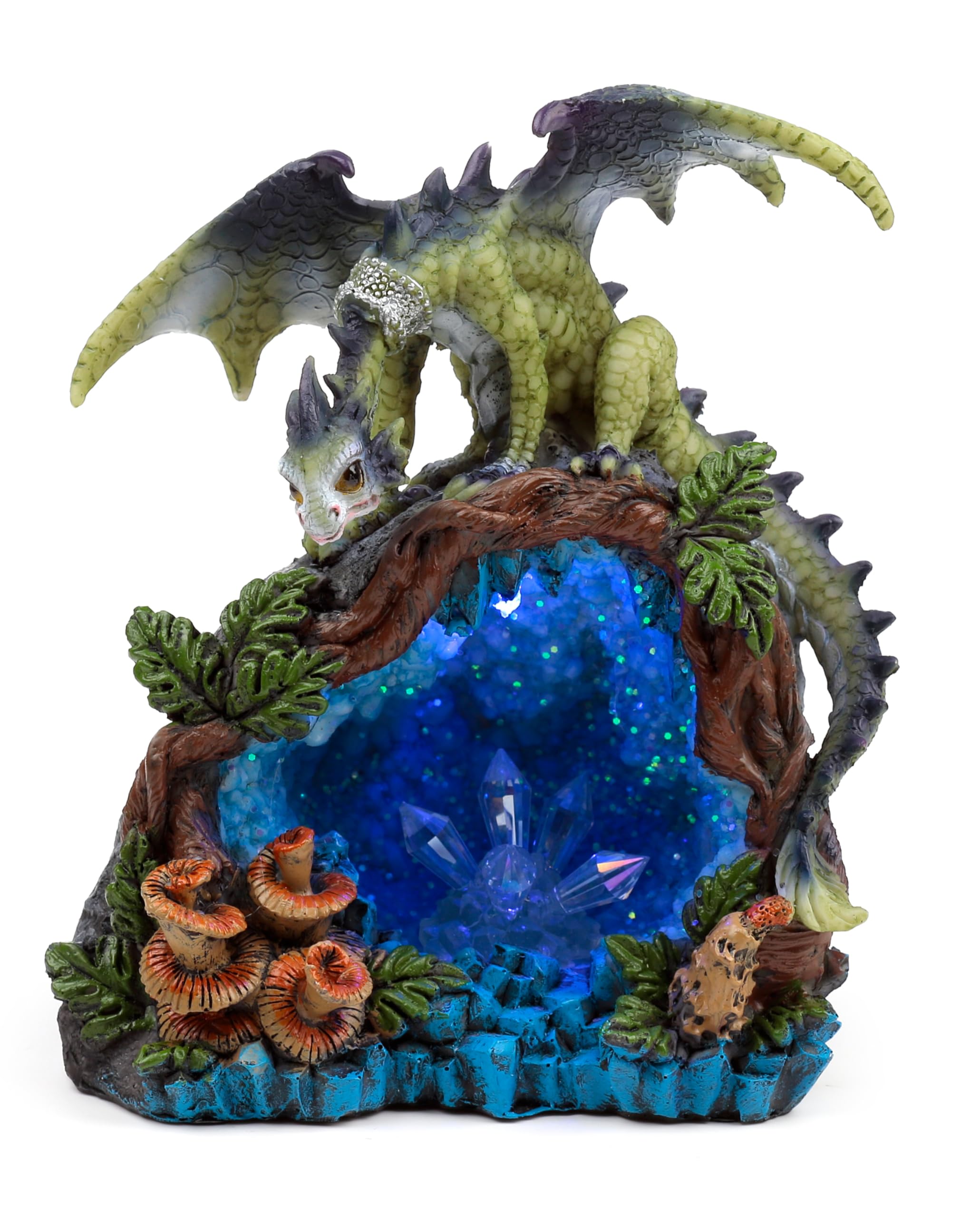 Puckator Sweet Dreams Baby Dragon LED Woodland Crystal Cave
